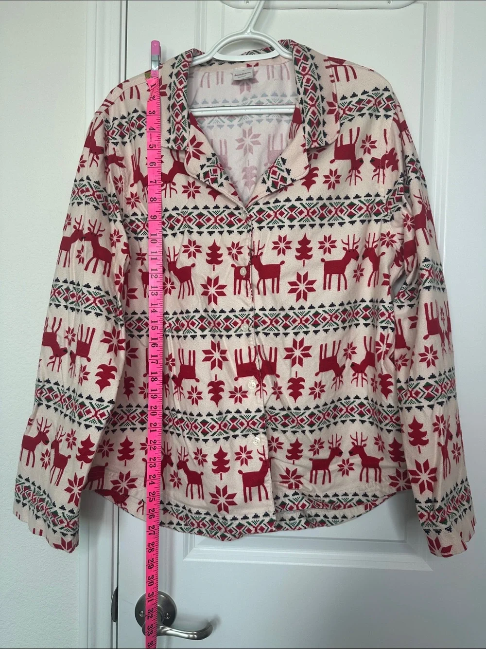 Hanna Andersson 100% Cotton Holiday Flannel Pajama Set